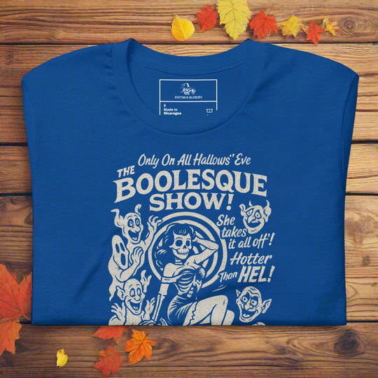 Boolesque Show | Airlume Cotton T-Shirt - Syntax & Alchemy