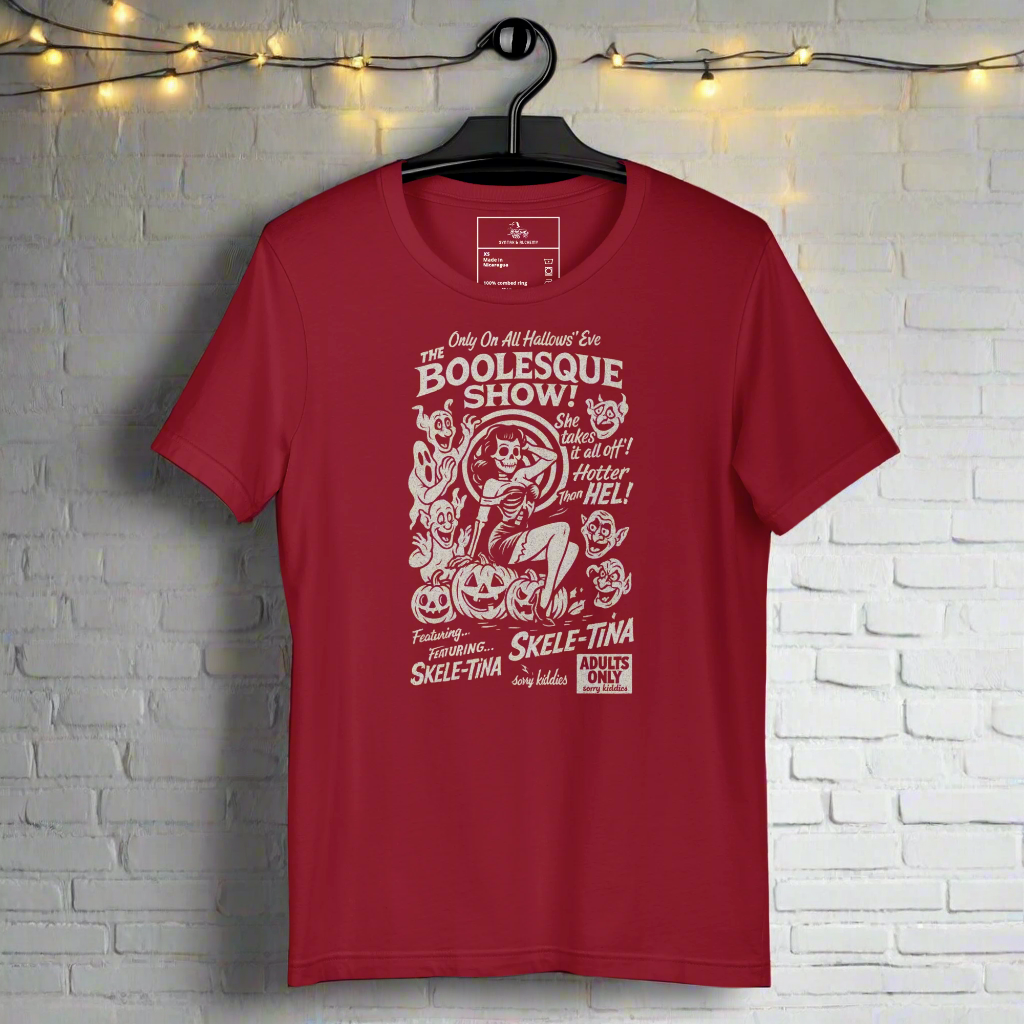 Boolesque Show | Airlume Cotton T-Shirt - Syntax & Alchemy