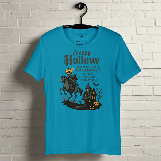 Sleepy Hollow Inn | Airlume Cotton T-Shirt - Syntax & Alchemy