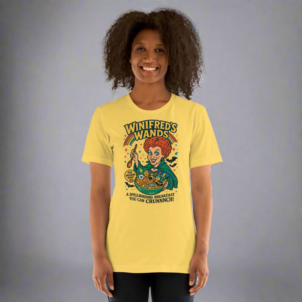Winifred's Wands | Airlume Cotton T-Shirt - Syntax & Alchemy