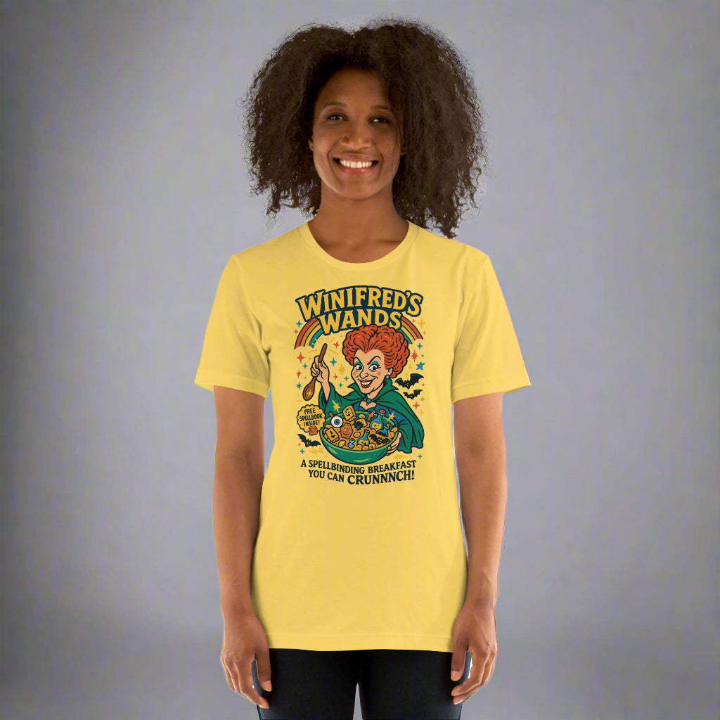 Winifred's Wands | Airlume Cotton T-Shirt - Syntax & Alchemy
