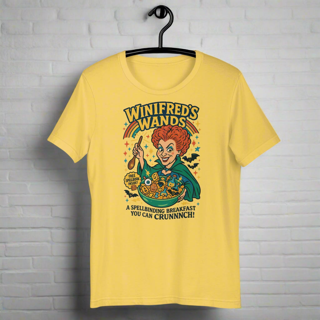 Winifred's Wands | Airlume Cotton T-Shirt - Syntax & Alchemy