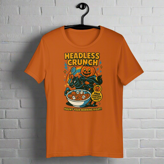 Headless Crunch | Airlume Cotton T-Shirt - Syntax & Alchemy