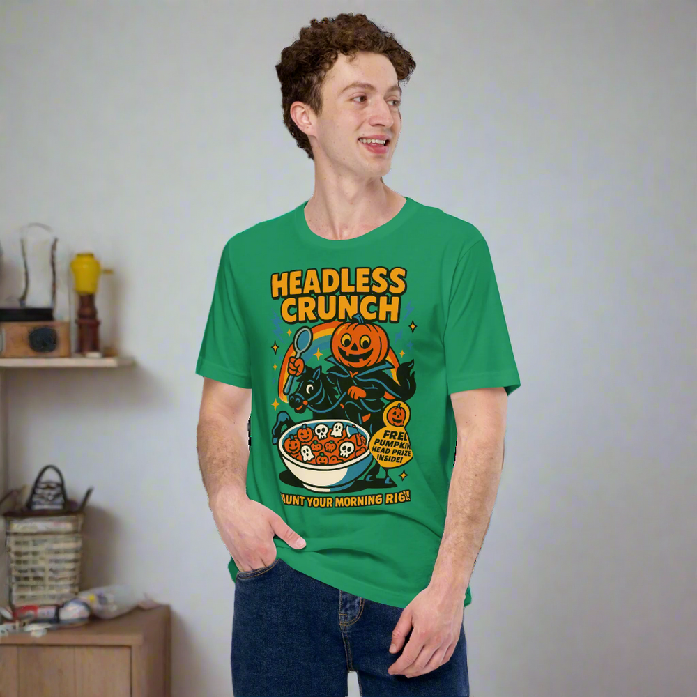 Headless Crunch | Airlume Cotton T-Shirt - Syntax & Alchemy