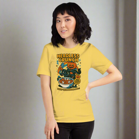 Headless Crunch | Airlume Cotton T-Shirt - Syntax & Alchemy