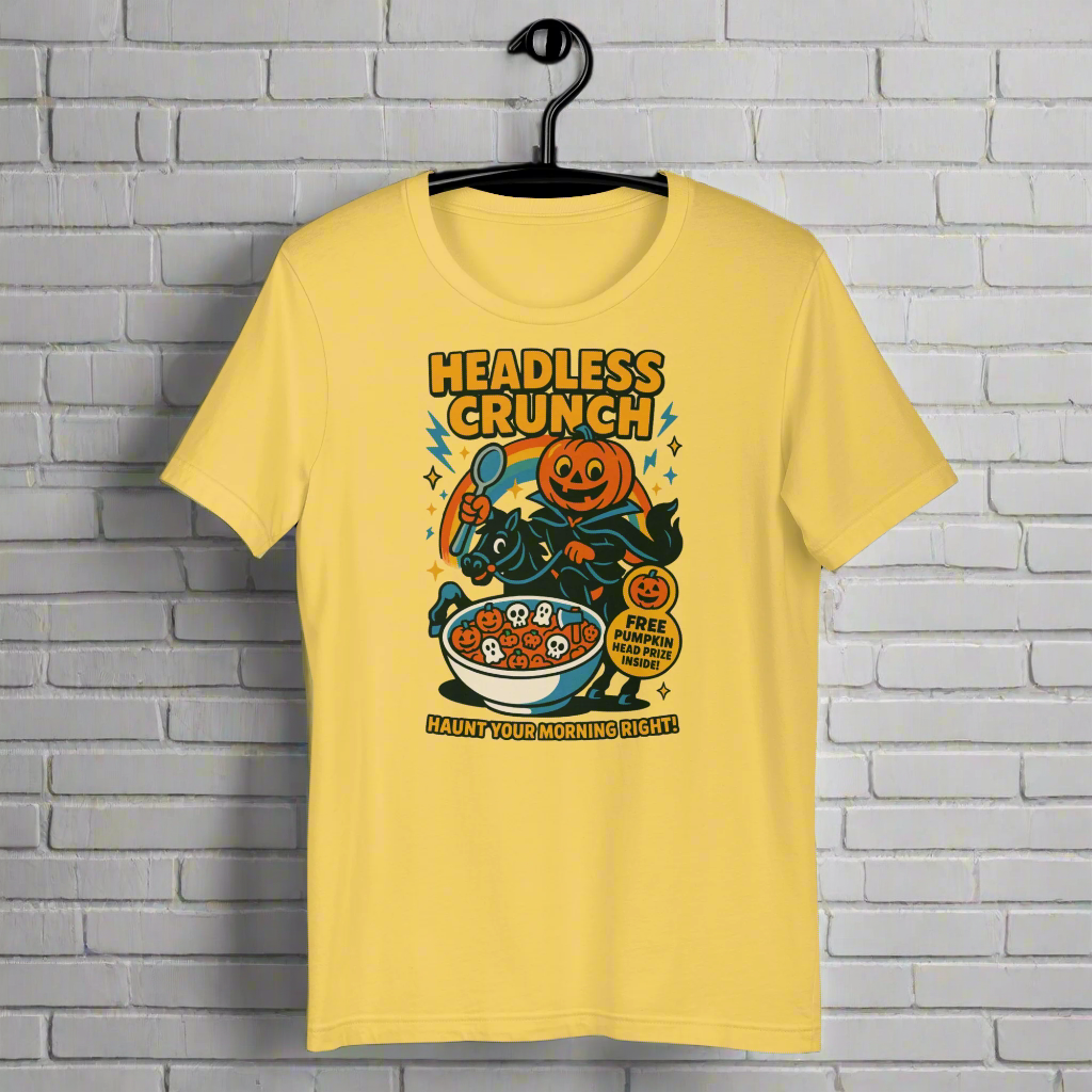 Headless Crunch | Airlume Cotton T-Shirt - Syntax & Alchemy