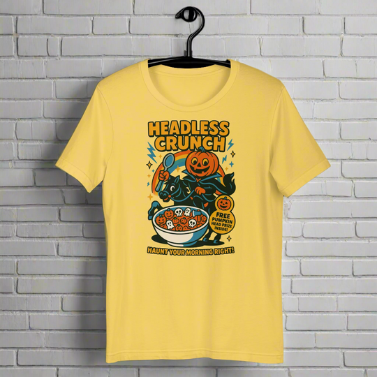 Headless Crunch | Airlume Cotton T-Shirt - Syntax & Alchemy