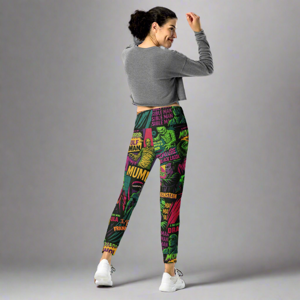 Universal Monsters | Women's Activewear Sweatpants - Syntax & Alchemy
