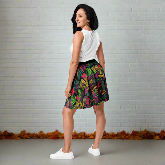 Universal Monsters | Spandex Skater Skirt - Syntax & Alchemy