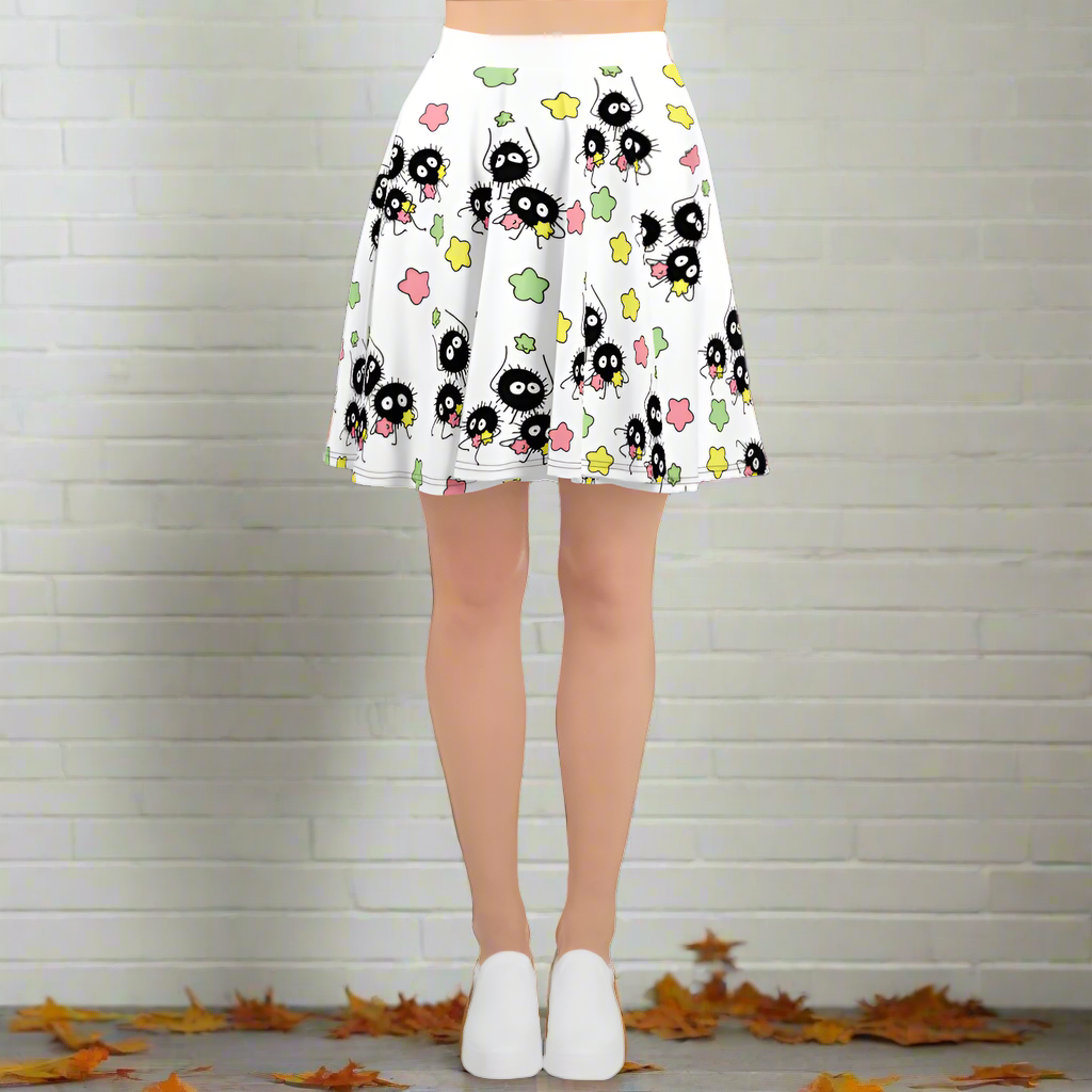 Soot Sprites | Spandex Skater Skirt - Syntax & Alchemy