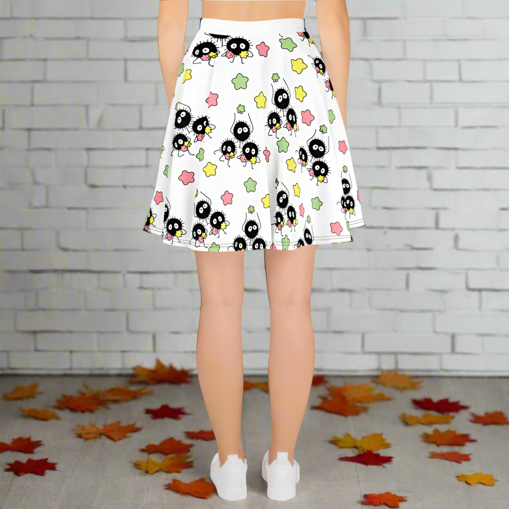 Soot Sprites | Spandex Skater Skirt - Syntax & Alchemy
