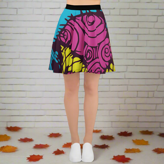 Sally | Spandex Skater Skirt - Syntax & Alchemy