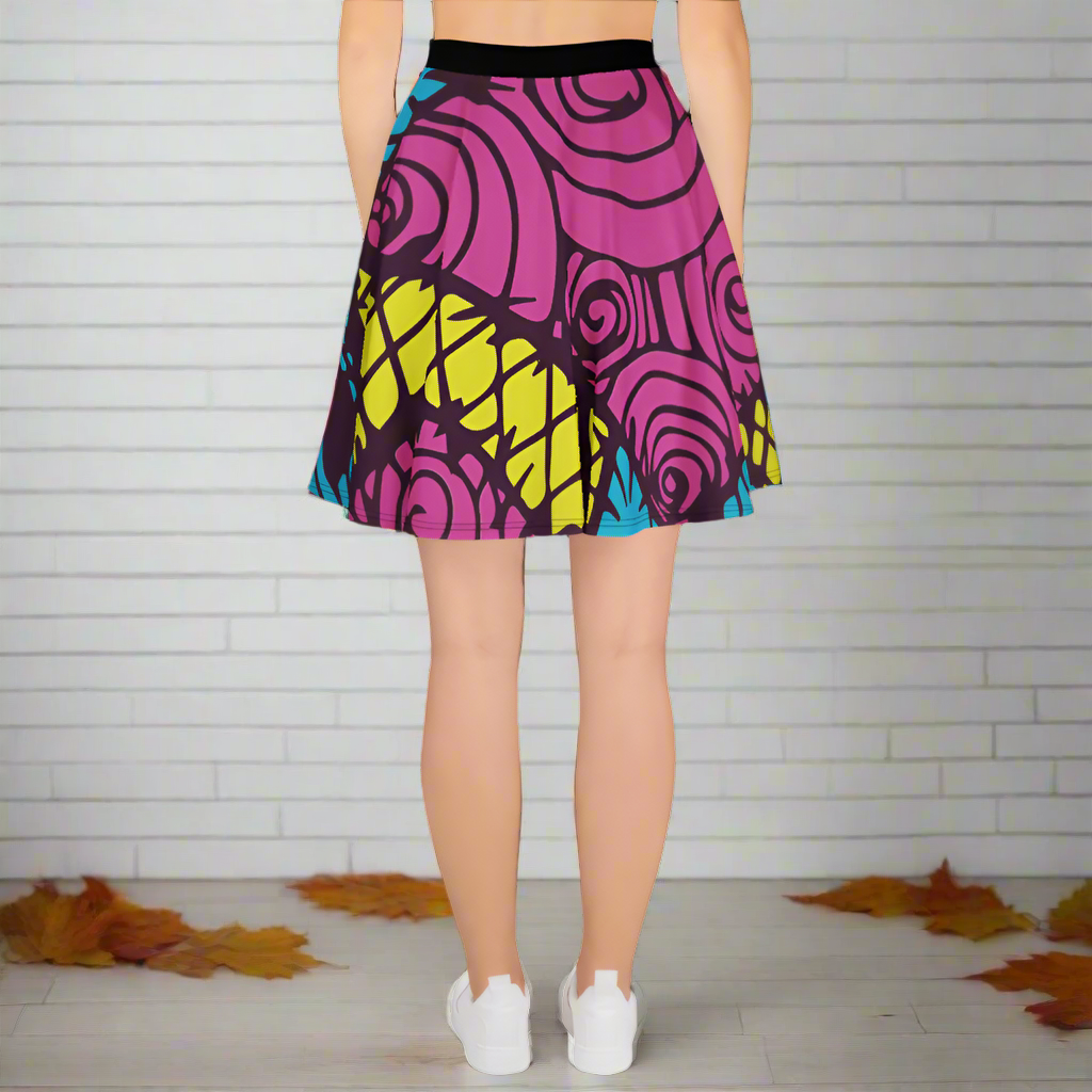 Sally | Spandex Skater Skirt - Syntax & Alchemy