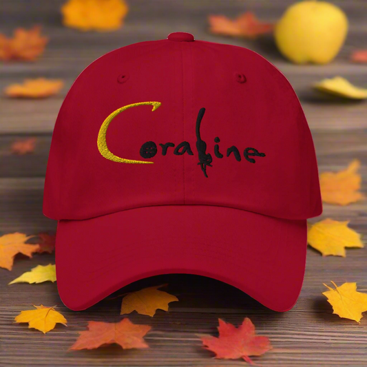 Coraline Cat | Dad Hat Dad Hat Syntax & Alchemy Cranberry  