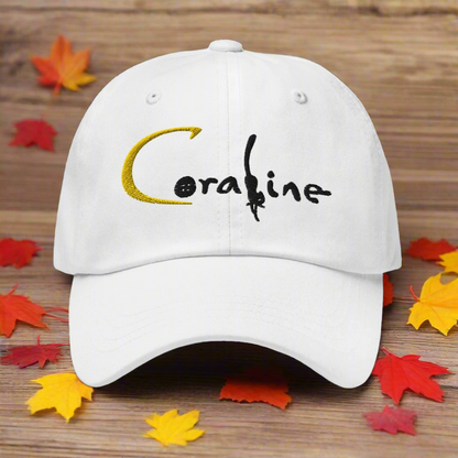 Coraline Cat | Dad Hat Dad Hat Syntax & Alchemy White  