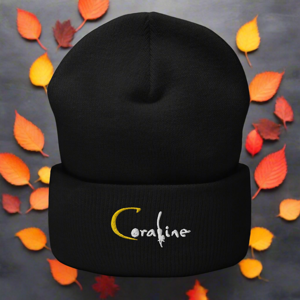 Coraline | Cozy-Cuffed Beanie Cuffed Beanie Syntax & Alchemy Black  