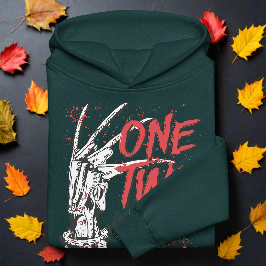 Nightmare On Elm Street | Oversized Unisex Fleece Hoodie - Syntax & Alchemy