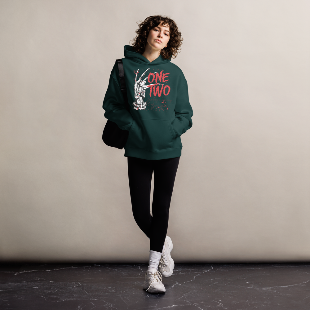 Nightmare On Elm Street | Oversized Unisex Fleece Hoodie - Syntax & Alchemy