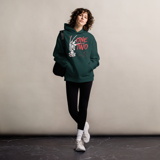 Nightmare On Elm Street | Oversized Unisex Fleece Hoodie - Syntax & Alchemy