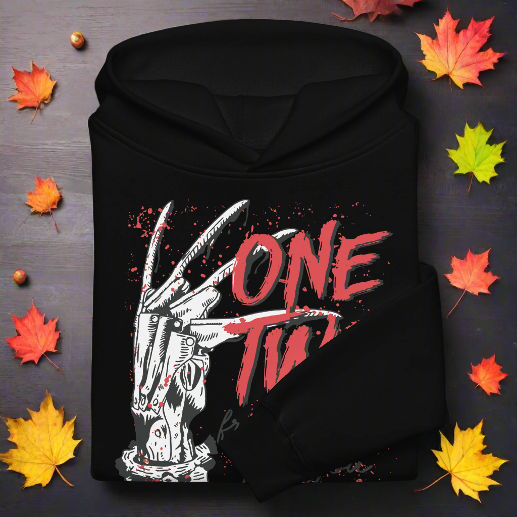 Nightmare On Elm Street | Oversized Unisex Fleece Hoodie - Syntax & Alchemy