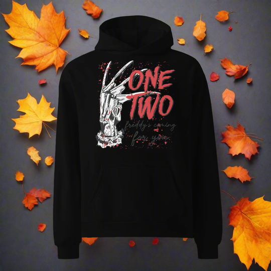 Nightmare On Elm Street | Oversized Unisex Fleece Hoodie - Syntax & Alchemy