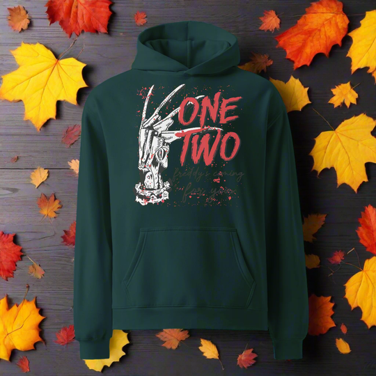 Nightmare On Elm Street | Oversized Unisex Fleece Hoodie - Syntax & Alchemy