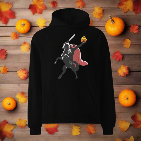 Headless Horseman | Oversized Unisex Fleece Hoodie - Syntax & Alchemy
