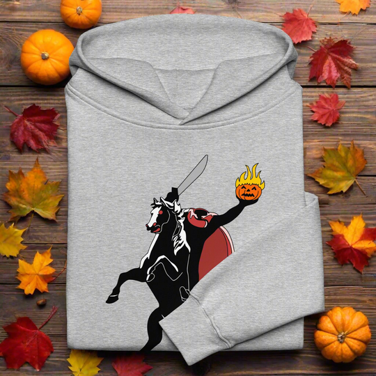 Headless Horseman | Oversized Unisex Fleece Hoodie - Syntax & Alchemy