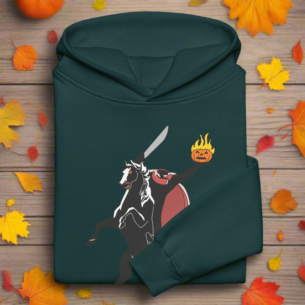 Headless Horseman | Oversized Unisex Fleece Hoodie - Syntax & Alchemy