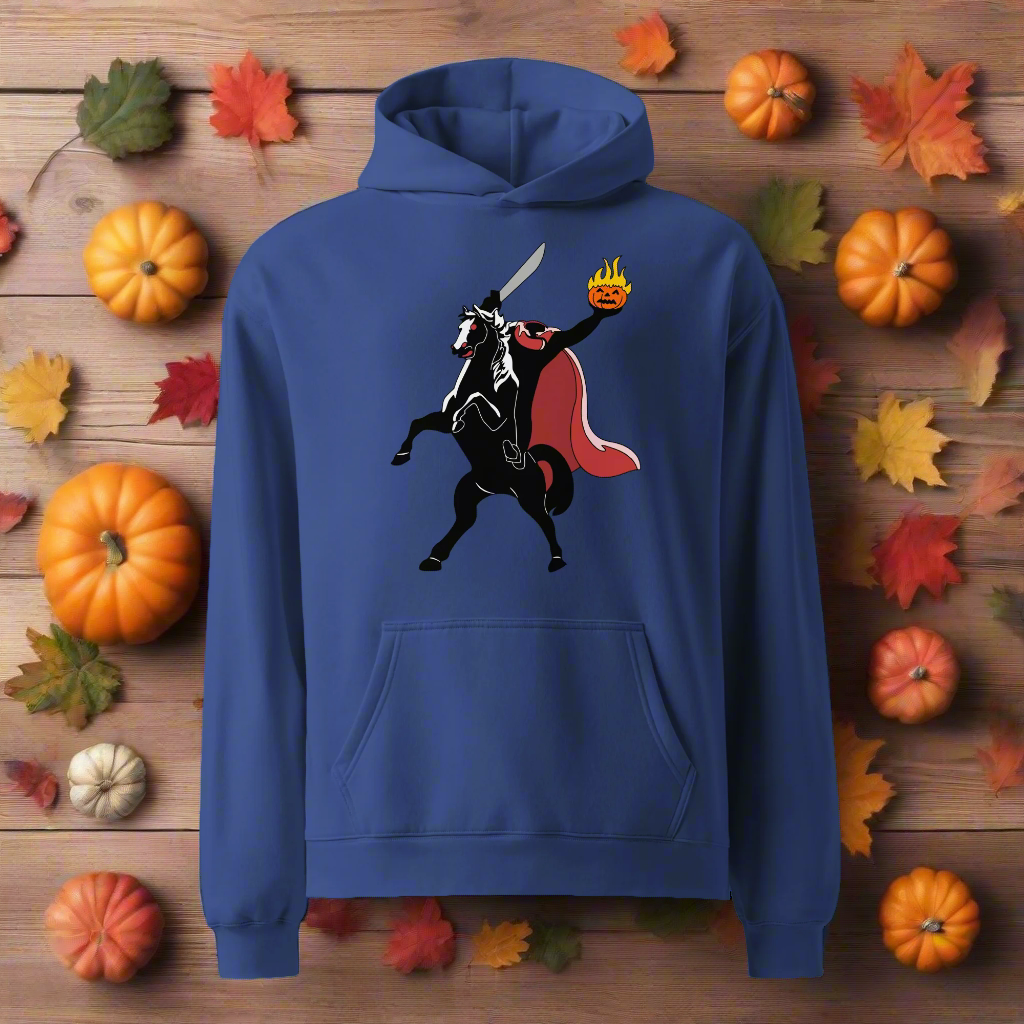 Headless Horseman | Oversized Unisex Fleece Hoodie - Syntax & Alchemy