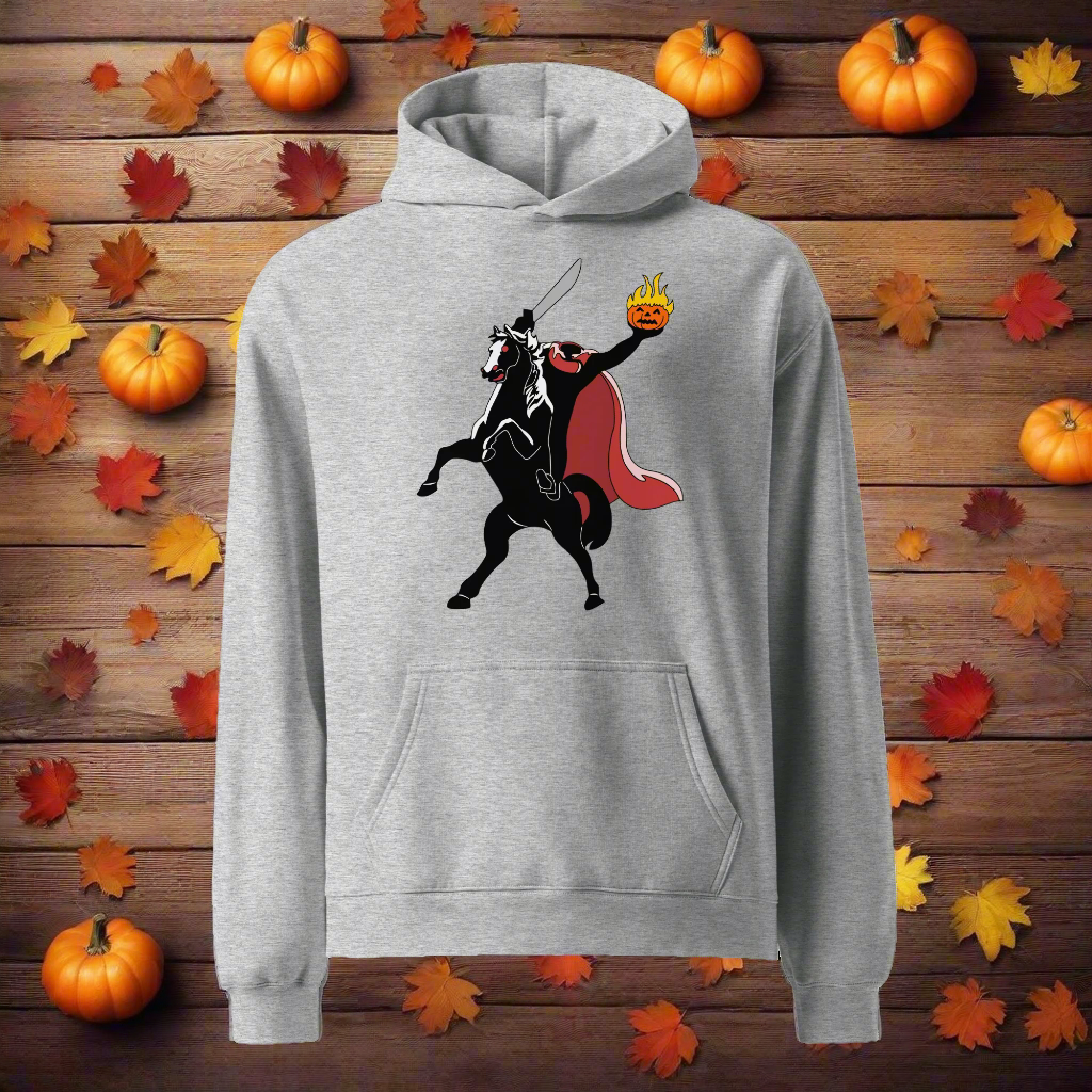 Headless Horseman | Oversized Unisex Fleece Hoodie - Syntax & Alchemy