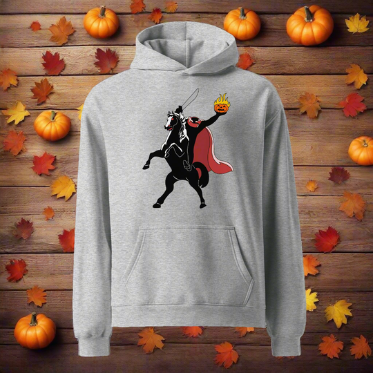 Headless Horseman | Oversized Unisex Fleece Hoodie - Syntax & Alchemy