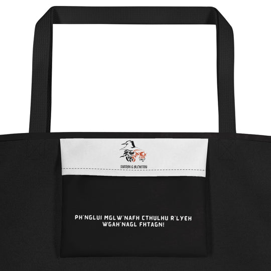 Miskatonic University |  Large Tote Bag - Syntax & Alchemy