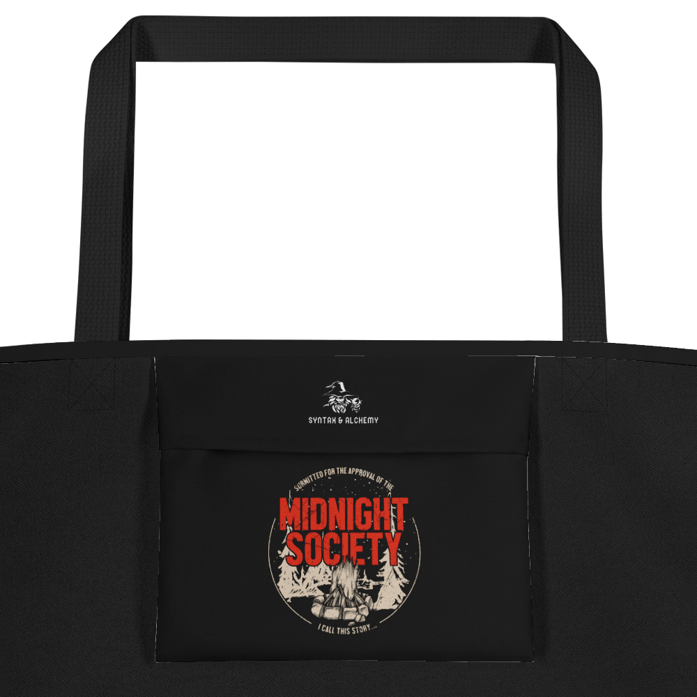 Midnight Society | Large Tote Bag - Syntax & Alchemy