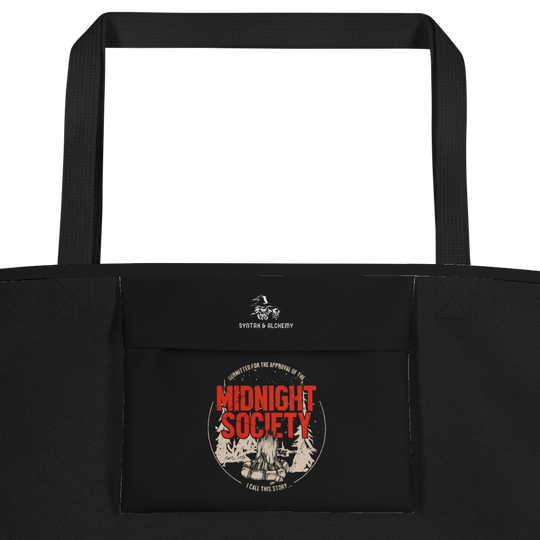 Midnight Society | Large Tote Bag - Syntax & Alchemy