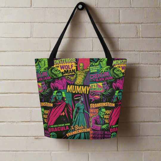 Universal Monsters | Large Tote Bag - Syntax & Alchemy