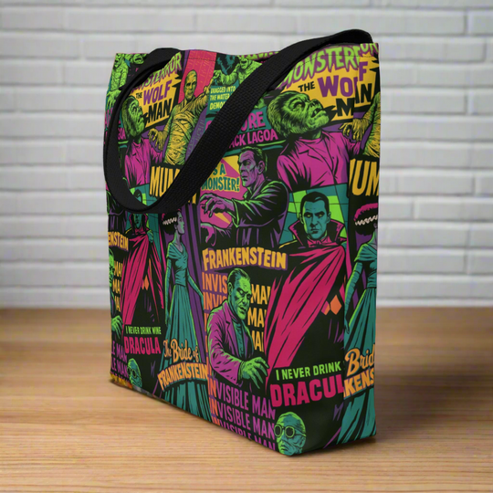 Universal Monsters | Large Tote Bag - Syntax & Alchemy