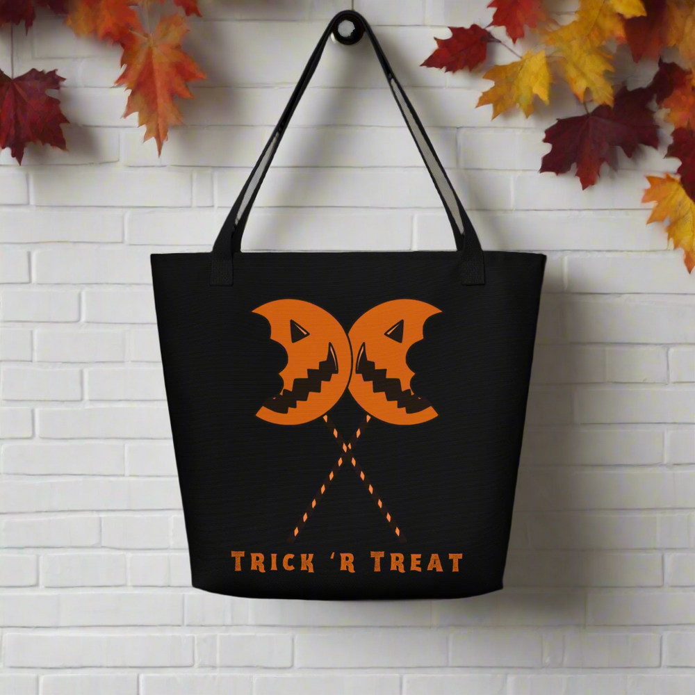 Samhain Trick 'r Treat | Large Tote Bag - Syntax & Alchemy