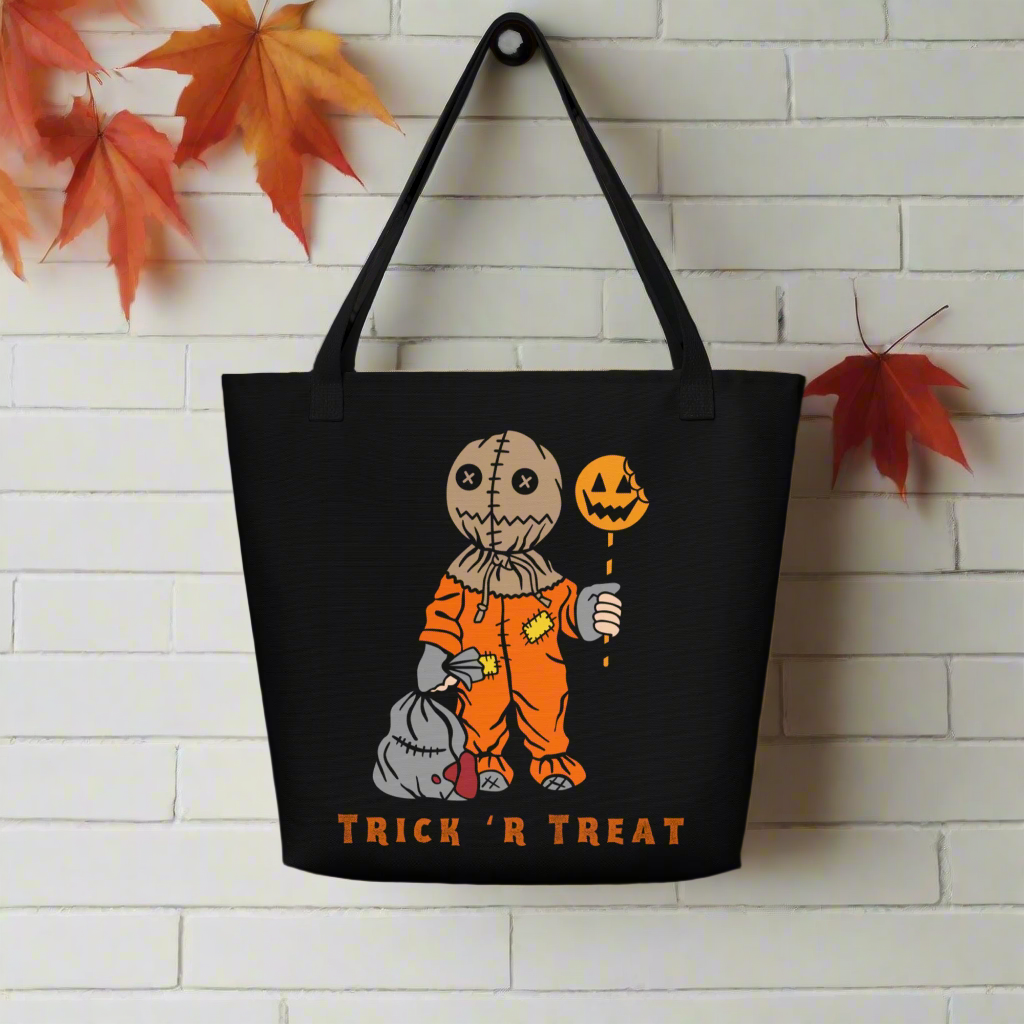 Samhain Trick 'r Treat | Large Tote Bag - Syntax & Alchemy