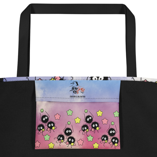 Soot Sprites | Large Tote Bag | Sunrise Variant - Syntax & Alchemy