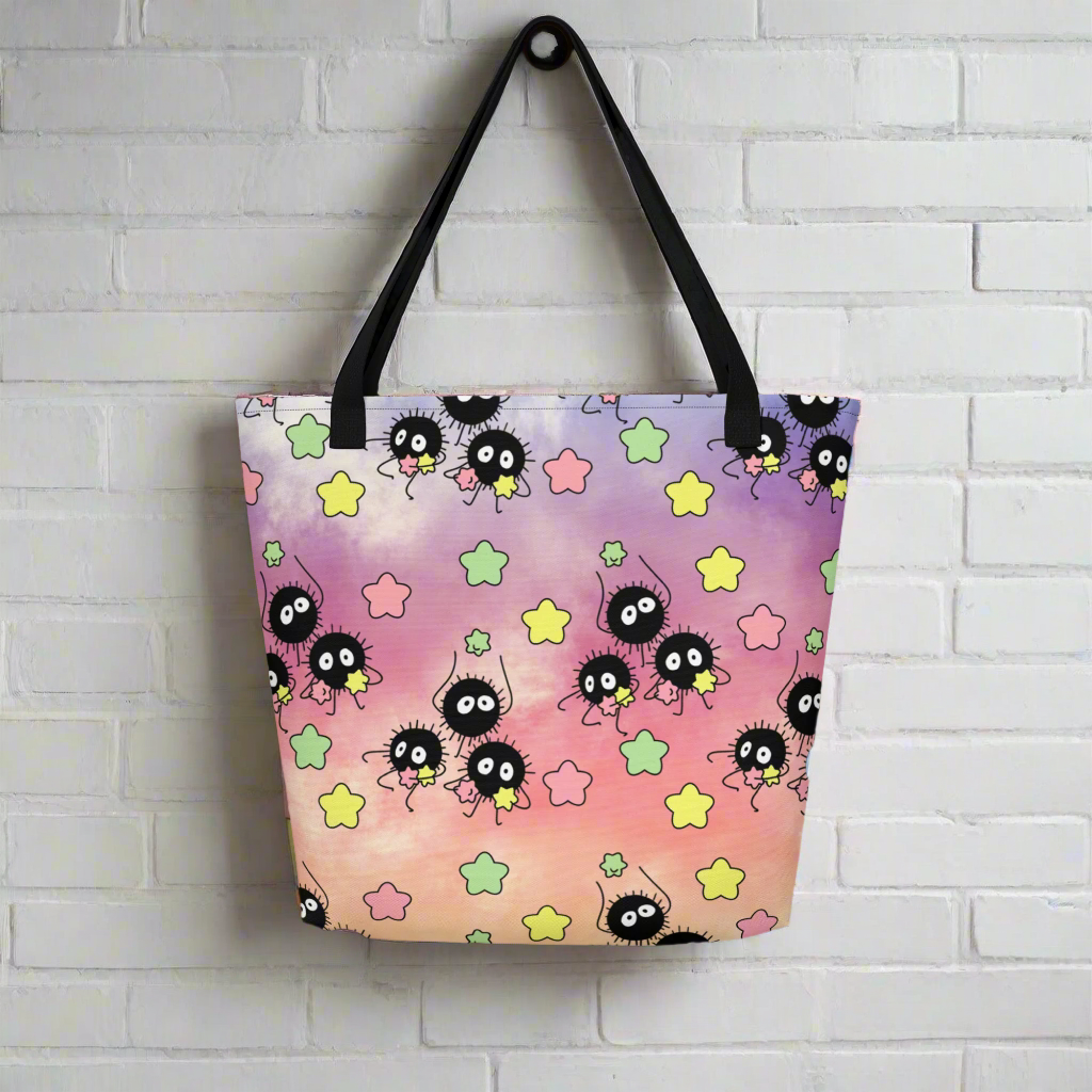 Soot Sprites | Large Tote Bag | Sunrise Variant - Syntax & Alchemy