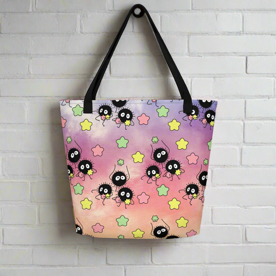 Soot Sprites | Large Tote Bag | Sunrise Variant - Syntax & Alchemy
