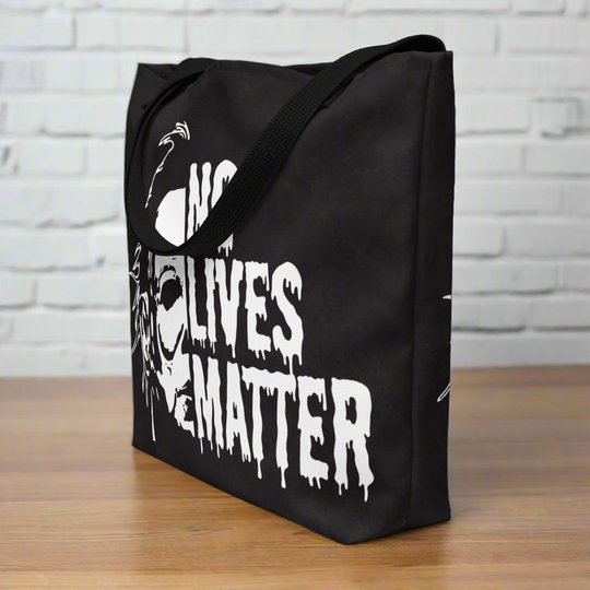 No Lives Matter | Large Tote Bag - Syntax & Alchemy