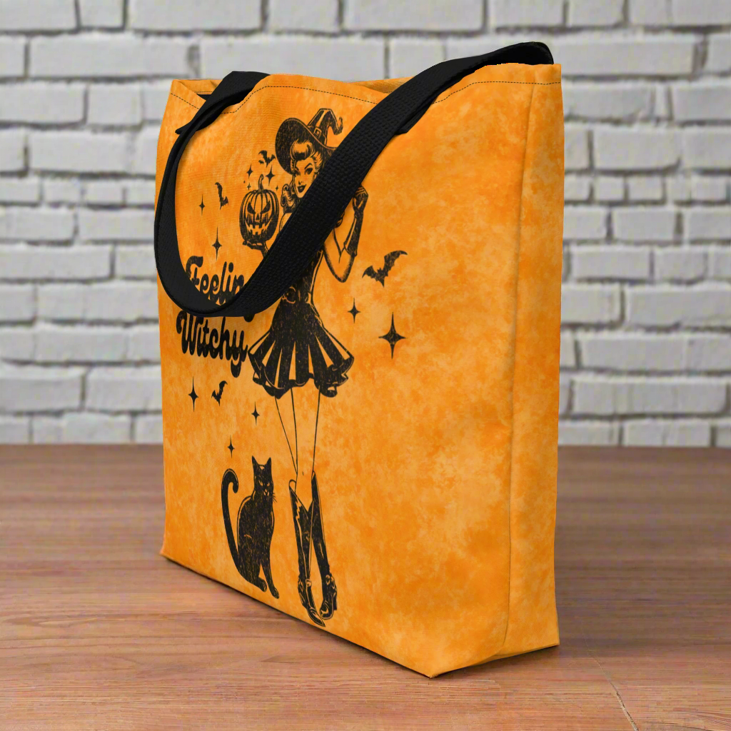 Feeling Witchy | Large Tote Bag - Syntax & Alchemy