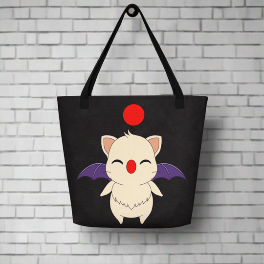 Moogle | Large Tote Bag - Syntax & Alchemy