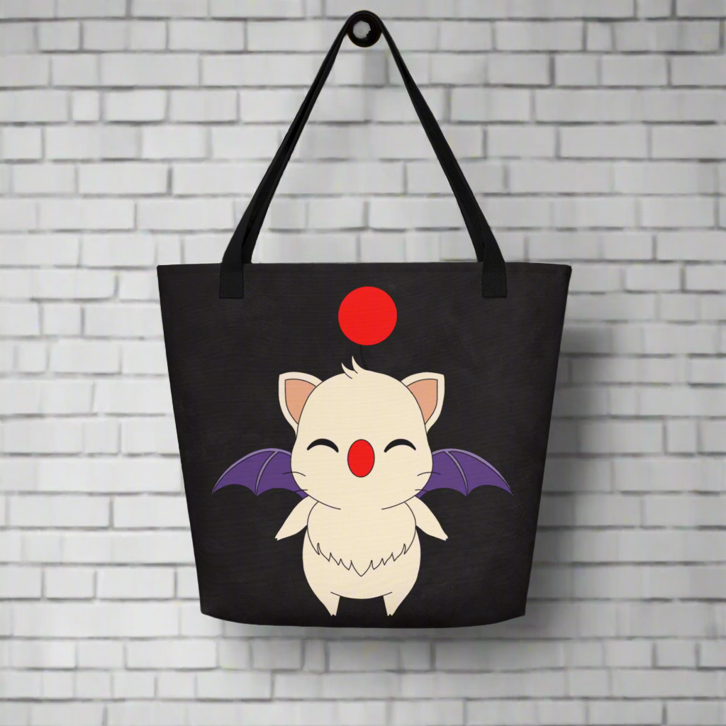 Moogle | Large Tote Bag - Syntax & Alchemy