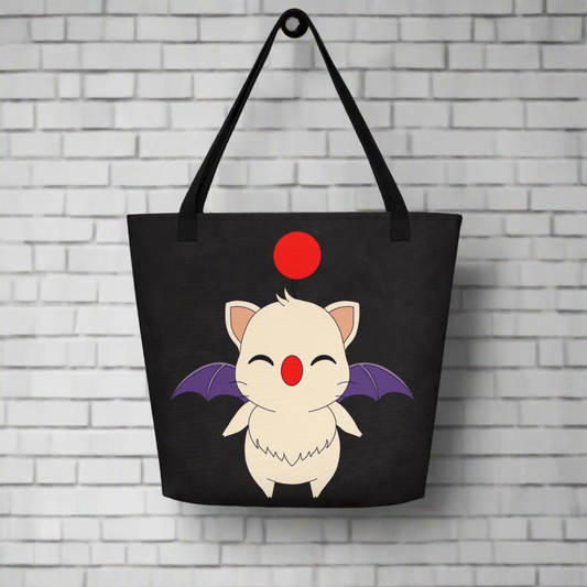 Moogle | Large Tote Bag - Syntax & Alchemy