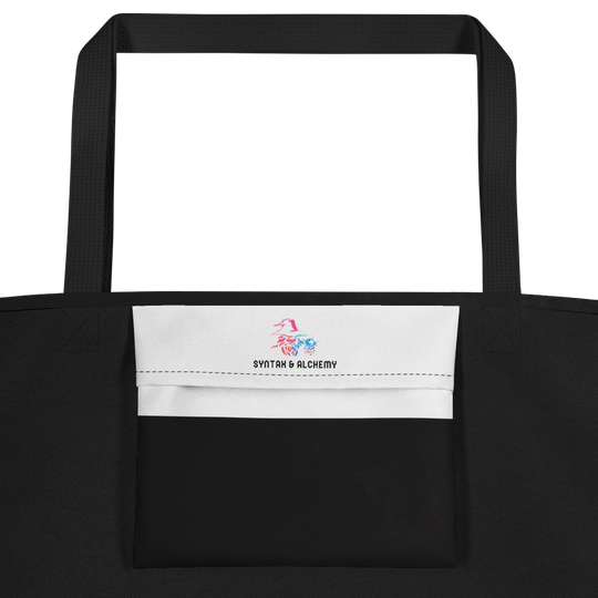 Moogle | Large Tote Bag - Syntax & Alchemy