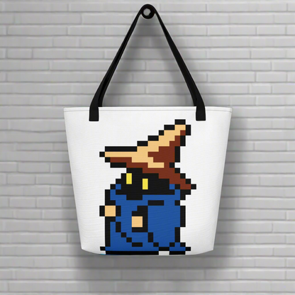 Black Mage | Large Tote Bag - Syntax & Alchemy