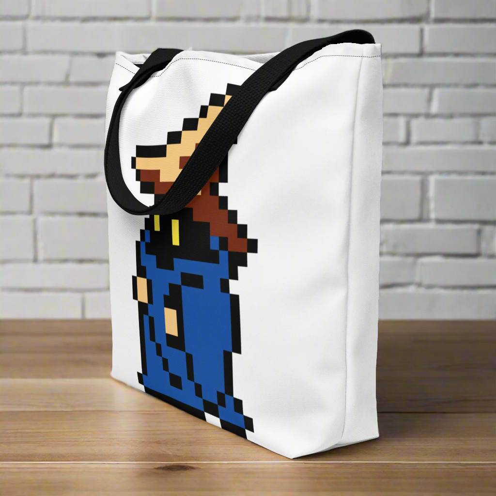 Black Mage | Large Tote Bag - Syntax & Alchemy